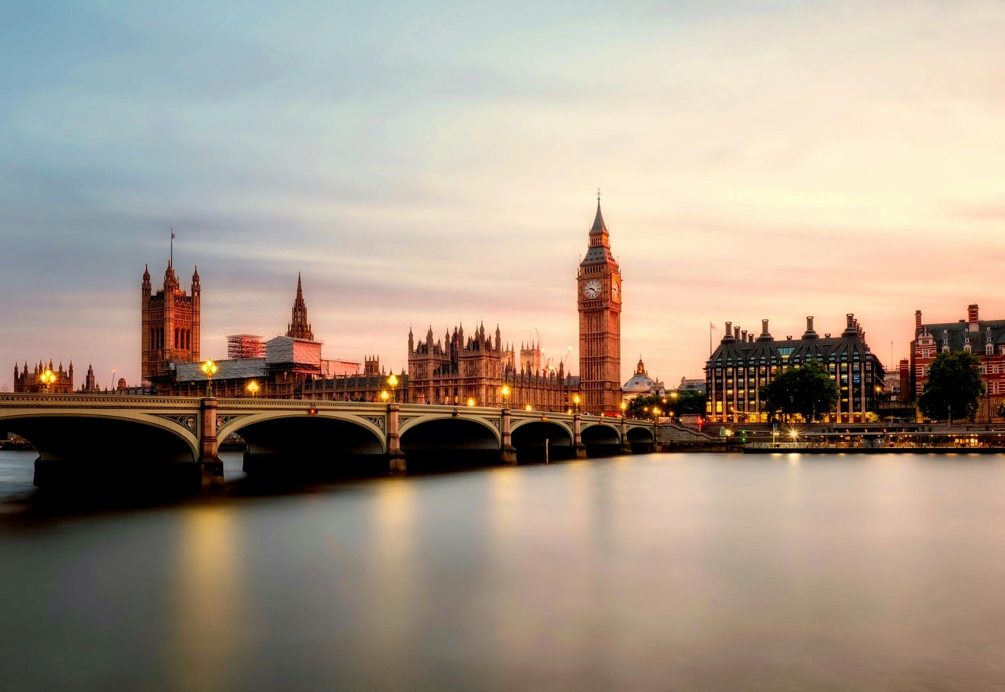 London Skyline at Sunrise