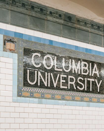 Columbia University Tile Mozaic