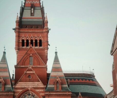 Photo of Memorial Hall at Harvard university
